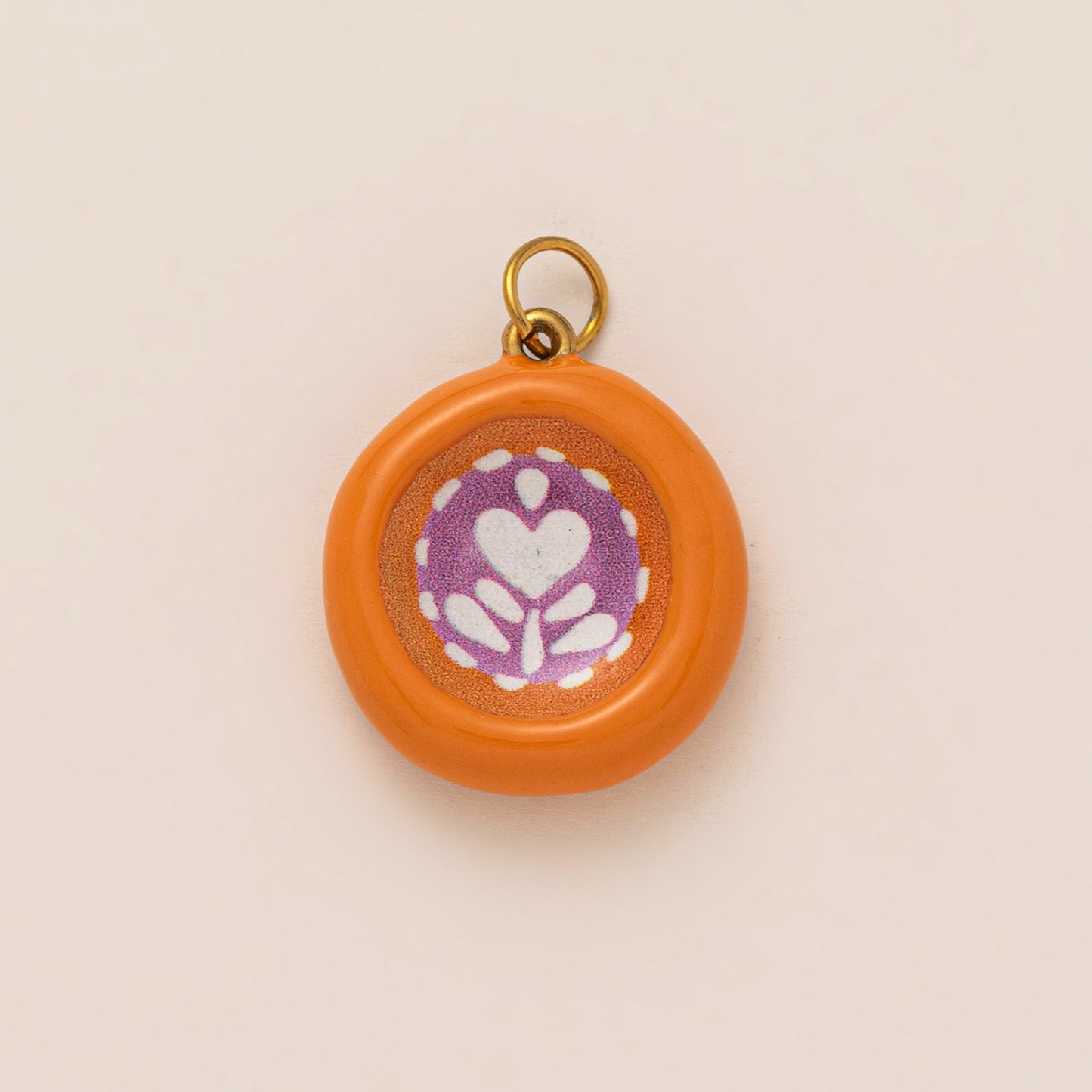 Women's Stainless Steel Bird Flower Parts Vacuum Plating Gold Pendants
