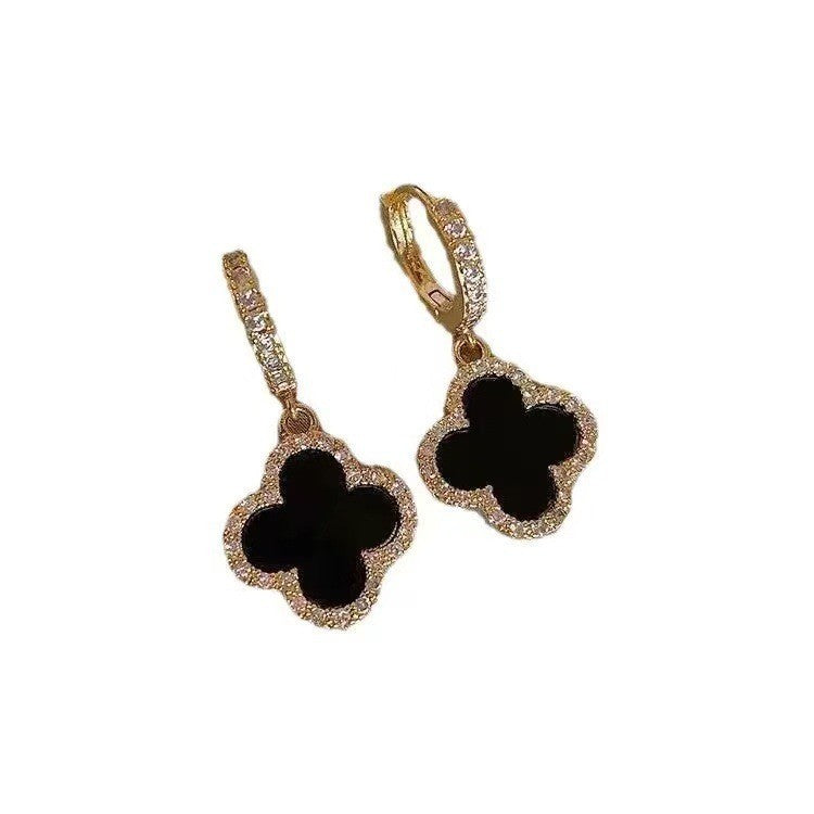 Women's Clover High-grade Classic Gold Light Luxury Earrings