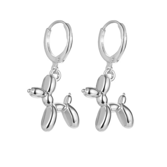 Personalized Creative Balloon Dog Popular Unisex Golden Ear Buckle