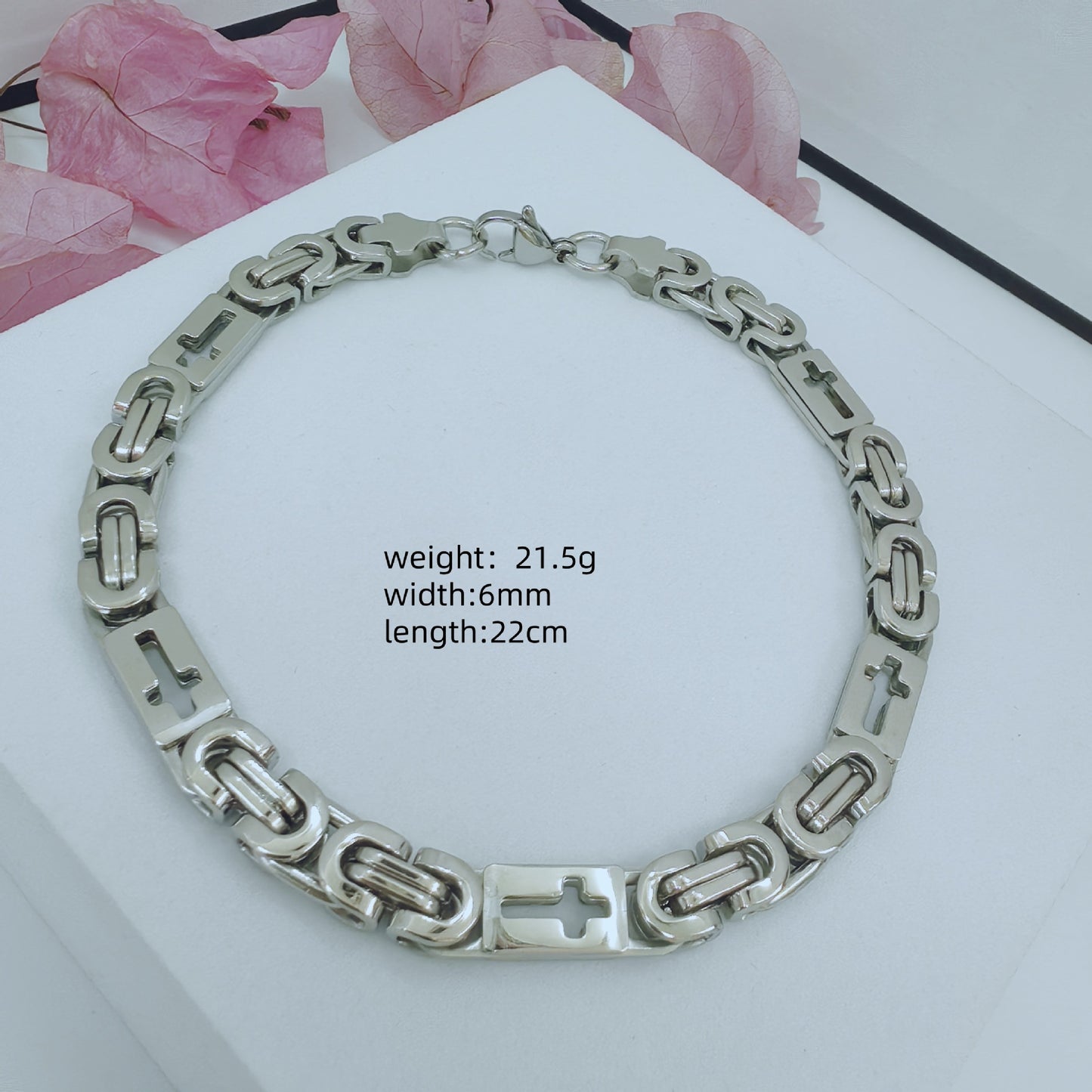 Fashion Trendy Unique Man's Stainless Steel Necklace