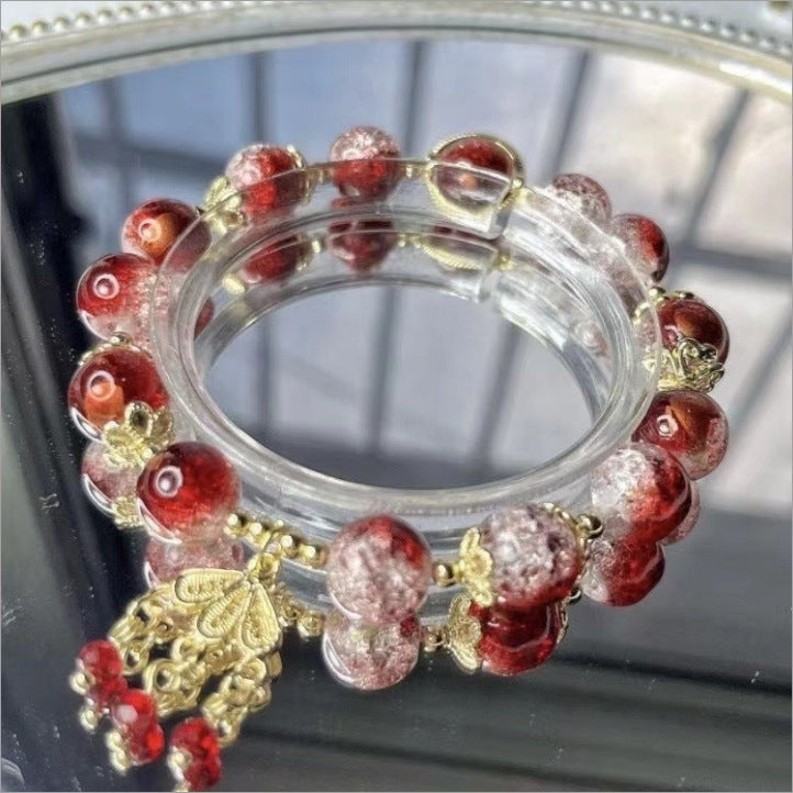 Time Of Sunrise Impression Niche Advanced Retro Beaded Light Luxury Bracelets