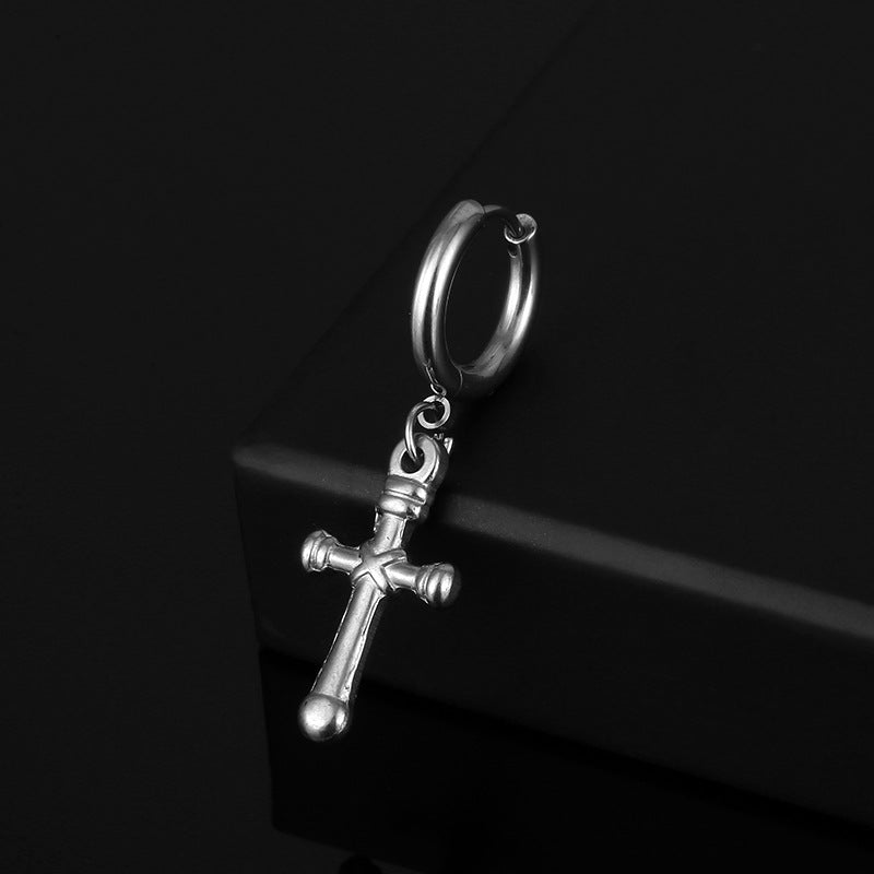 Classy Charming Titanium Steel Stainless Casting Ear Buckle