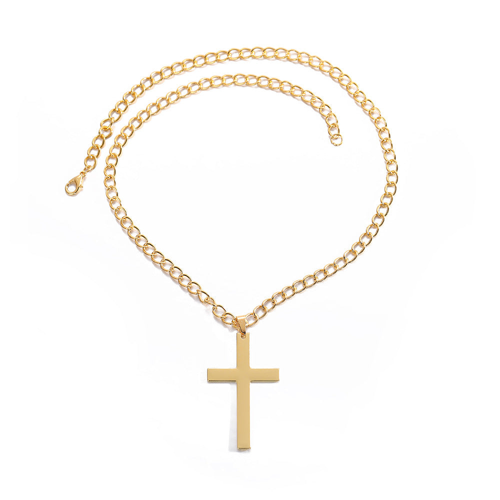 Women's & Men's Metal Gold Hemp Flowers Chain Simple Necklace