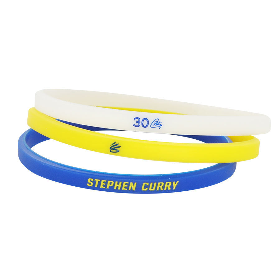 Customized Basketball Star Three-piece Silicone Thin Bracelet