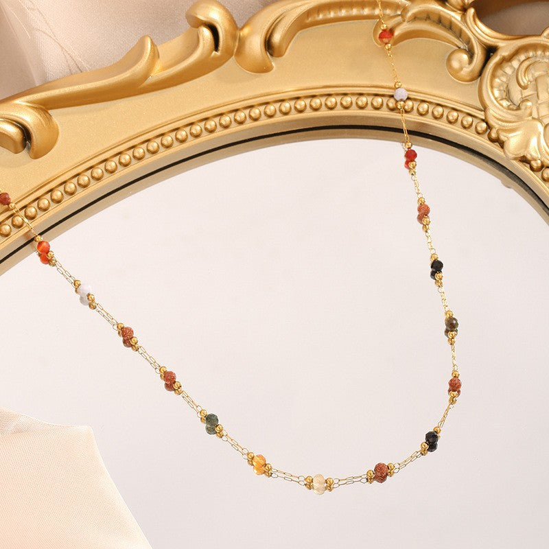 Women's Does Not Fade Temperament Entry Lux Necklaces