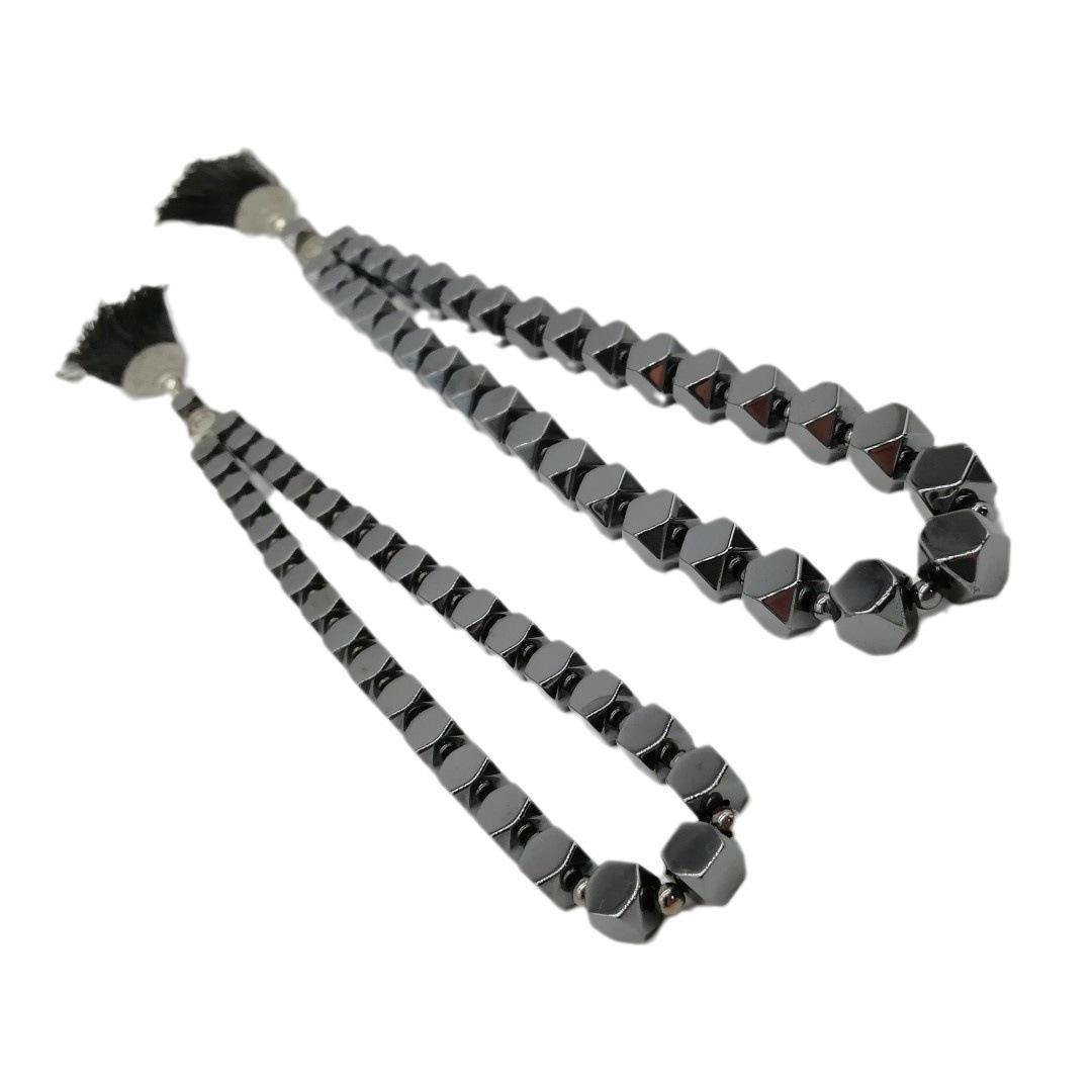 Haematite Moose Beads Prayer Pilgrimage Arabic Bracelets