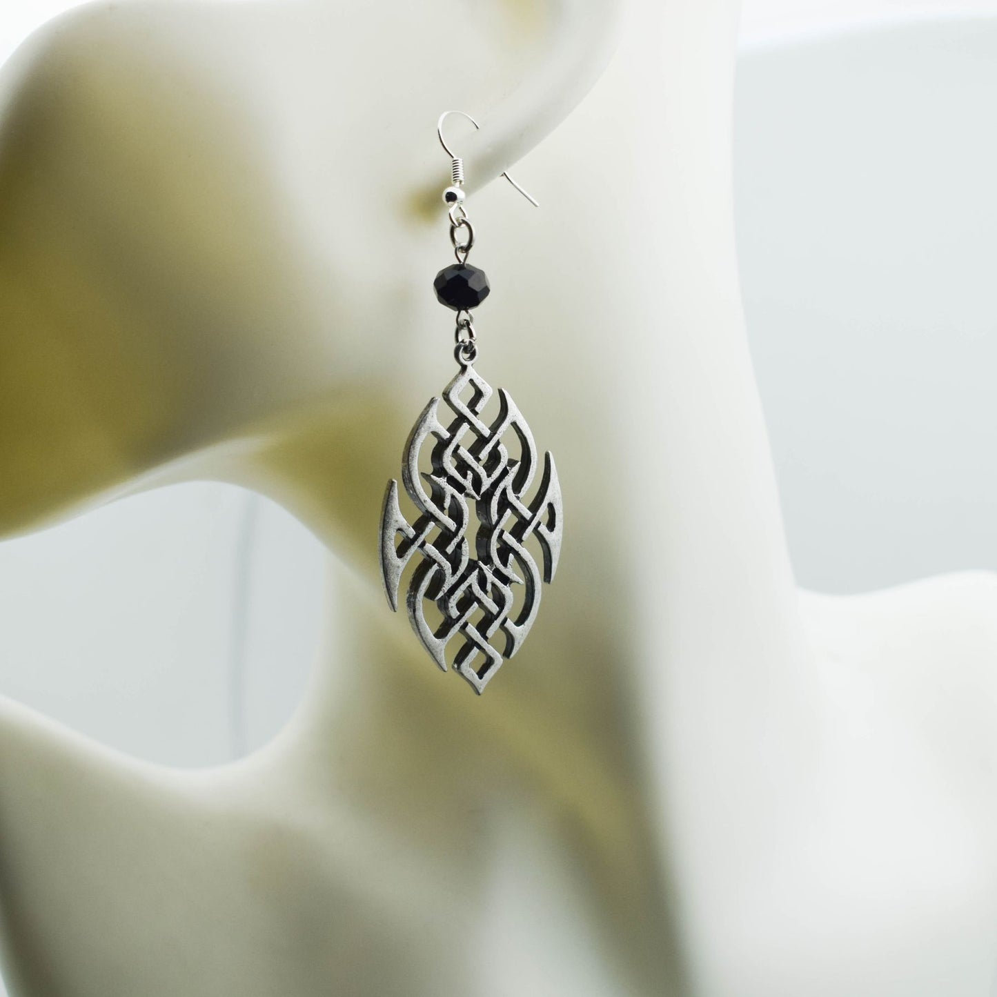 Vintage Viking Alloy Hollow Celtic Birthday Gift For Earrings