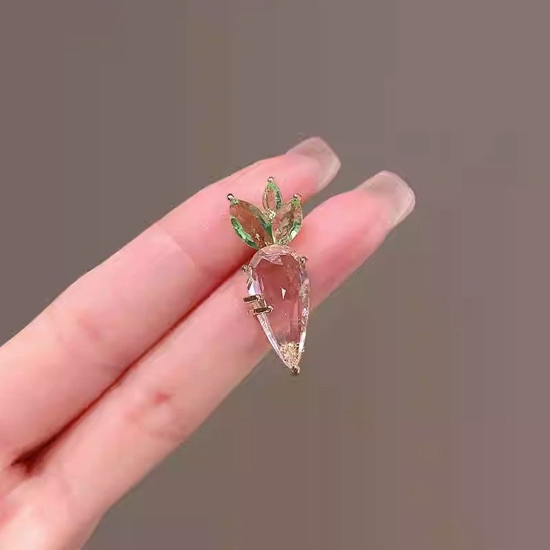 Golden Pearl Corsage Wheat Brooch Female High-grade Brooches