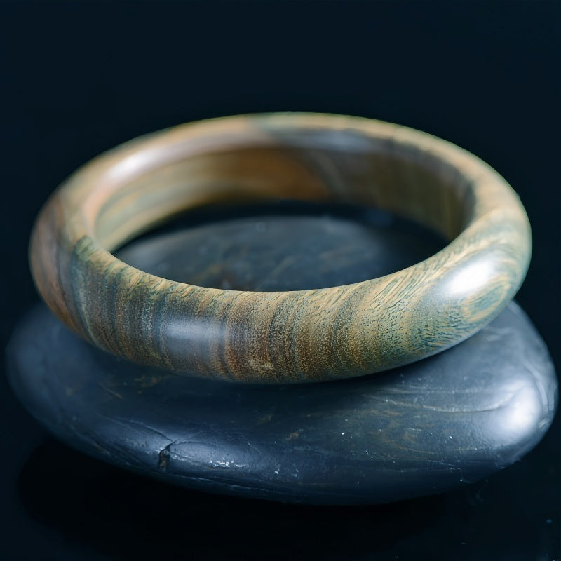 Natural Peachwood Highest-ranking Imperial Concubine Beauty Plain Bracelet