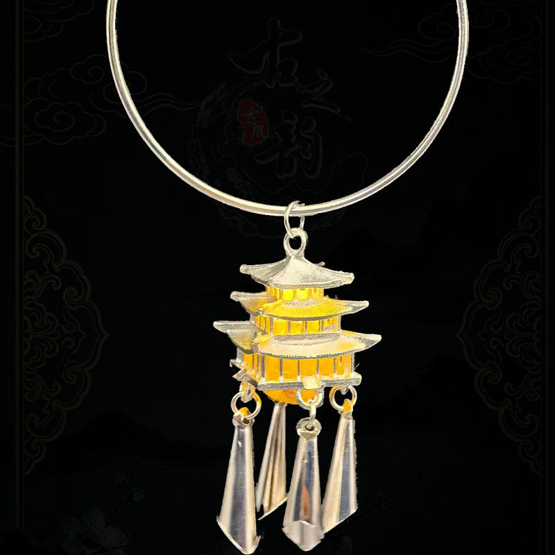 Chinese Ancient Rhyme National Style Luminous Exquisite With Light Antique Bracelets