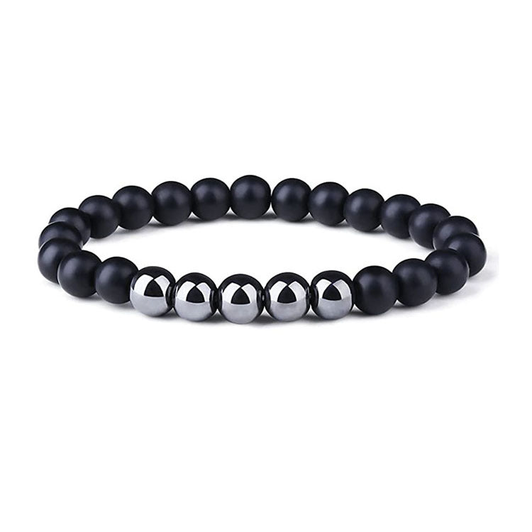 Colorful Pulse Haematite Energy Magnet Yoga Bracelets