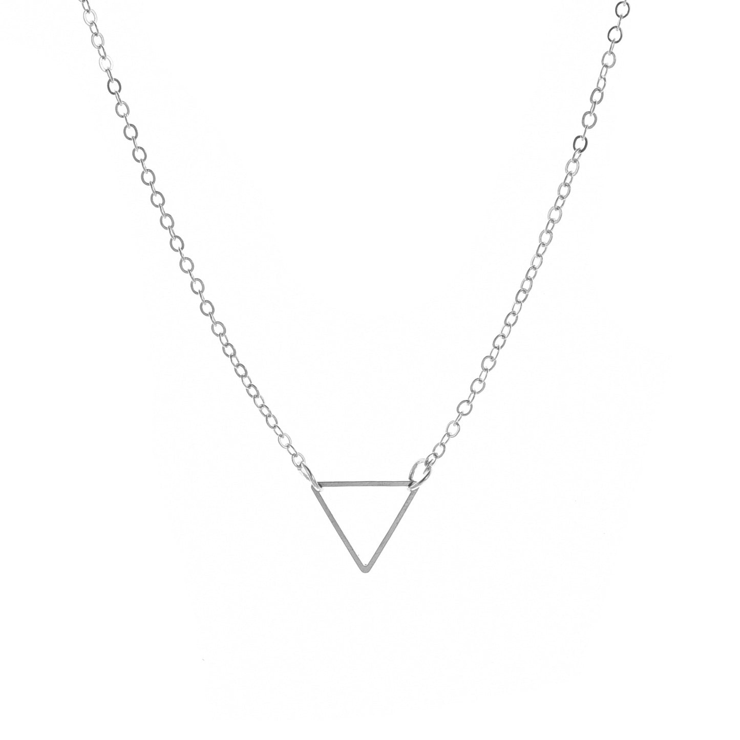 Simple Geometric Metal Hollow Summer Personality Necklaces