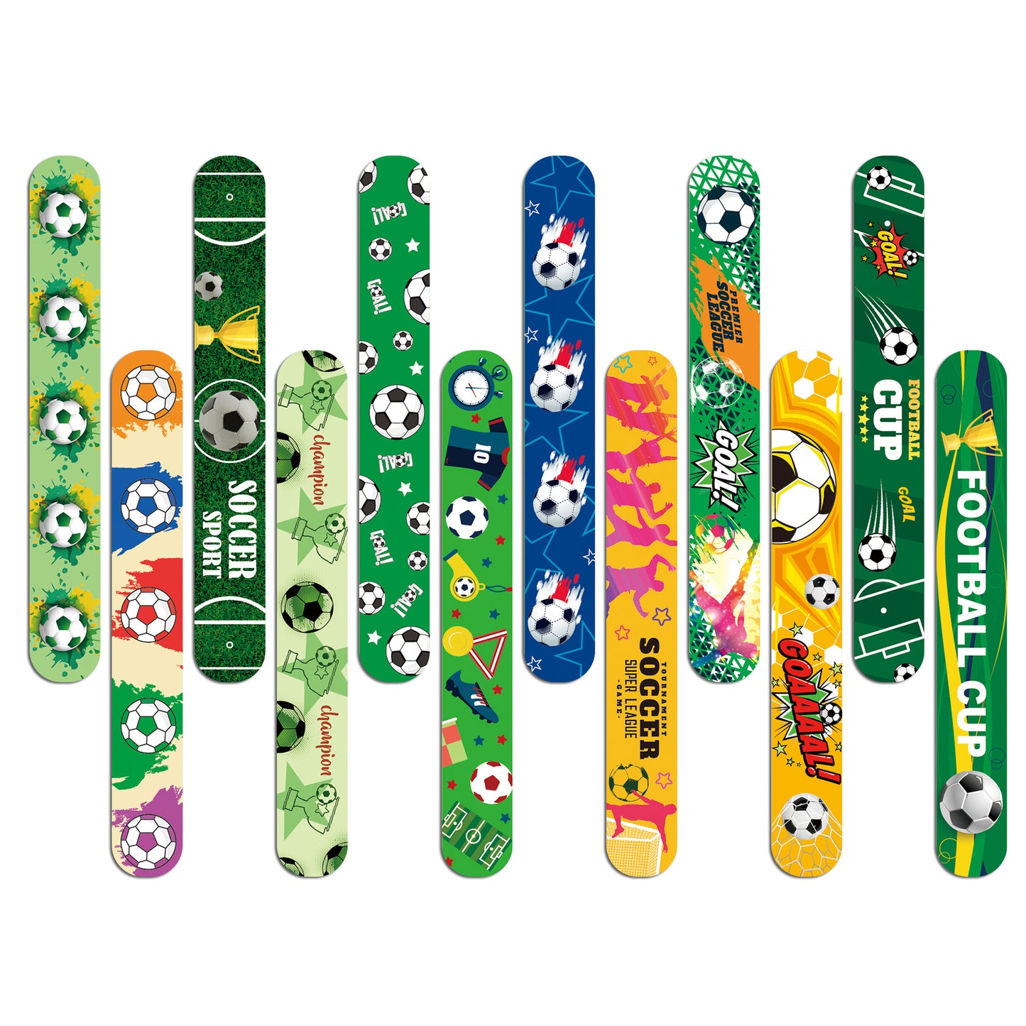 Children's Football Pop Cartoon Animation World Cup Champion Match Slap Party Bracelet