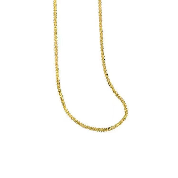 Light Luxury Cold Style Female High Class Elegant Cauliflower Starry Necklace