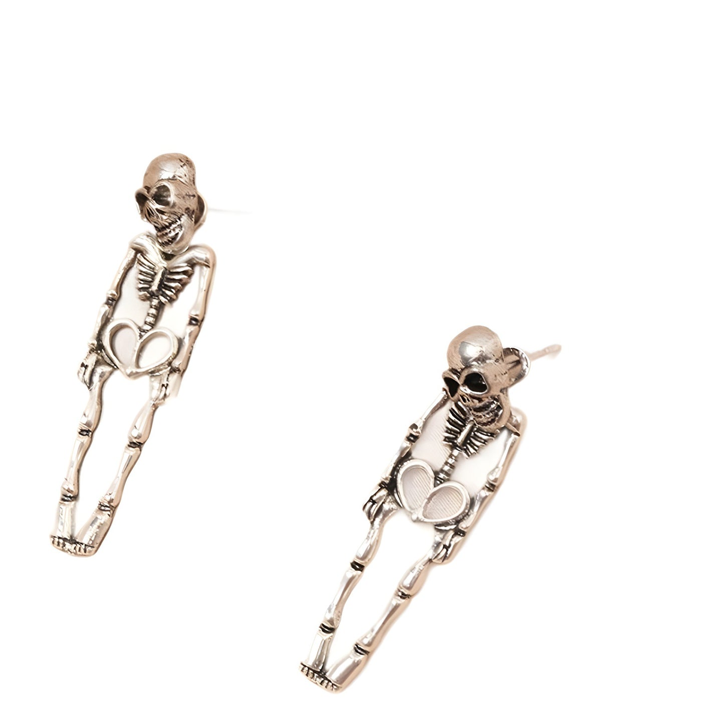 Women's Personalized Punk Halloween Skull Skeleton Alloy Holiday Atmosphere Creative Earrings