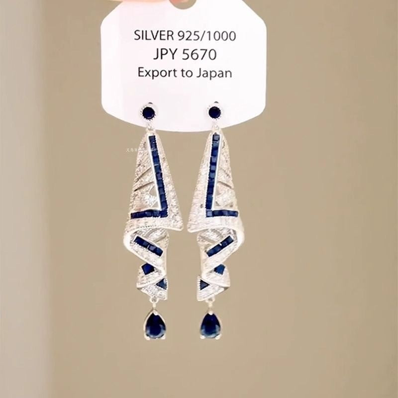 Women's Vintage Spring Butterfly For Fashionable Versatile Design Sense Earrings