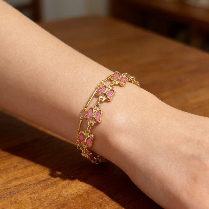 Beautiful Light Luxury High-grade Full Diamond Flash Trendy Temperamental Minority Bracelets