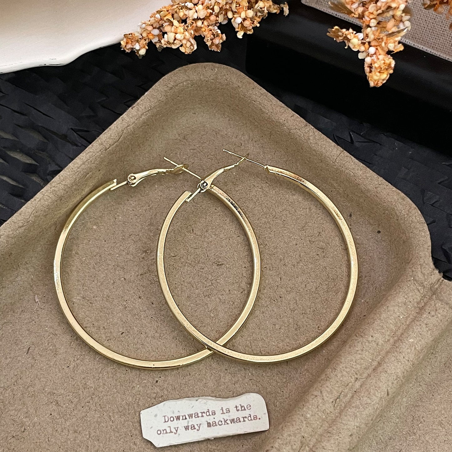 Hoop Tide Ear Design Simple High Sense Earrings