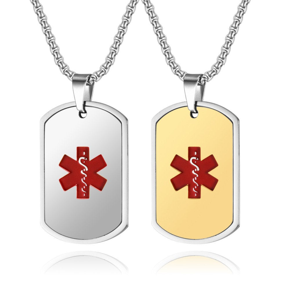 Aid Medical Logo Snake Stick Life Pendants