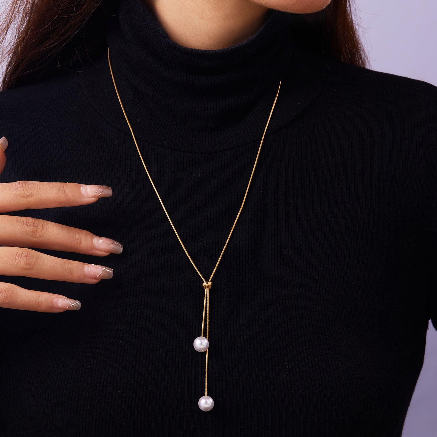 Adjustable Design Sense Niche Simple Clavicle Necklace
