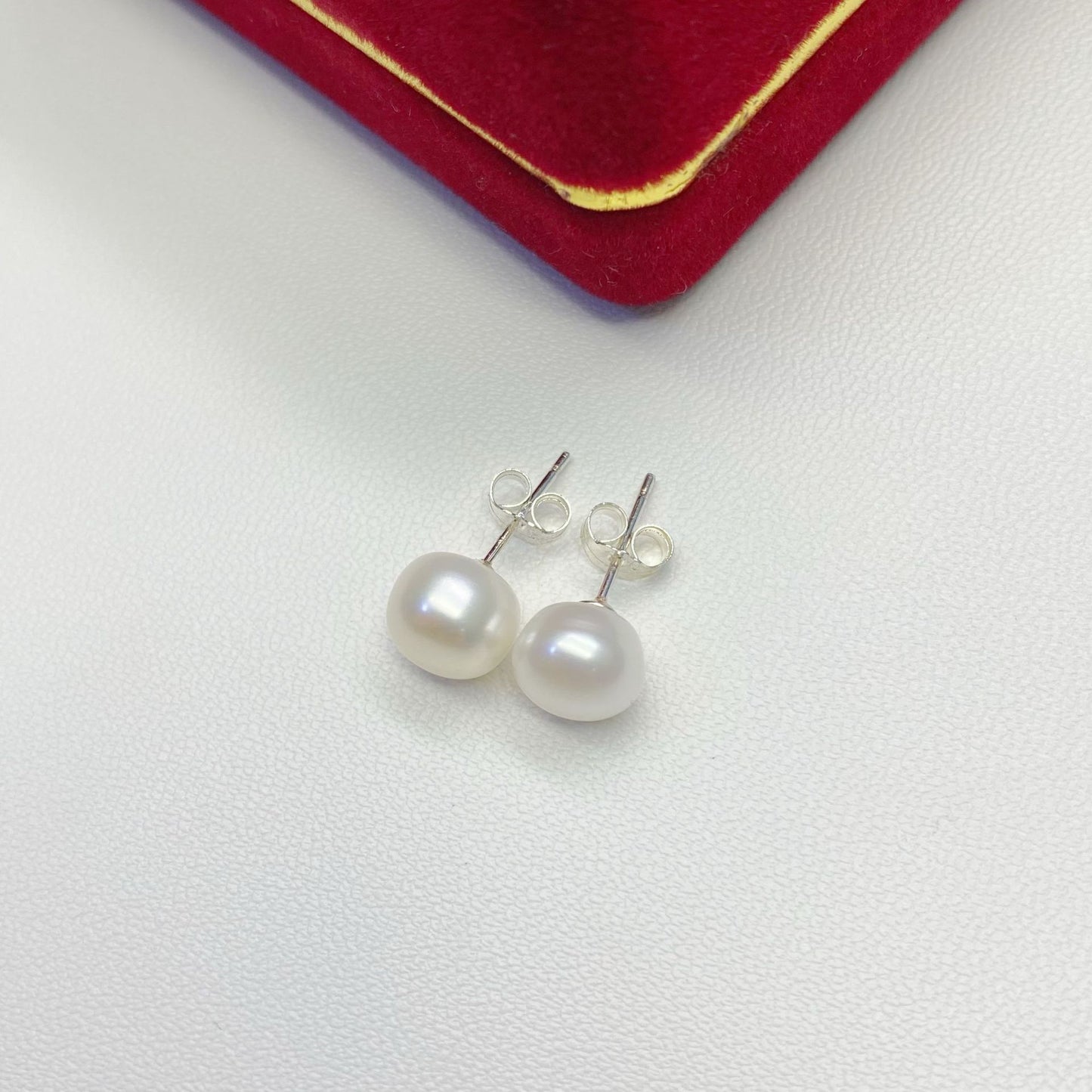 Unisex Simple Jewelry Freshwater Pearl Ear Individually Earrings