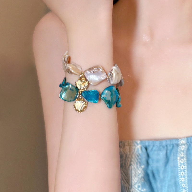 Women's Island Vacation Style Light Luxury High-grade Wear Bracelet