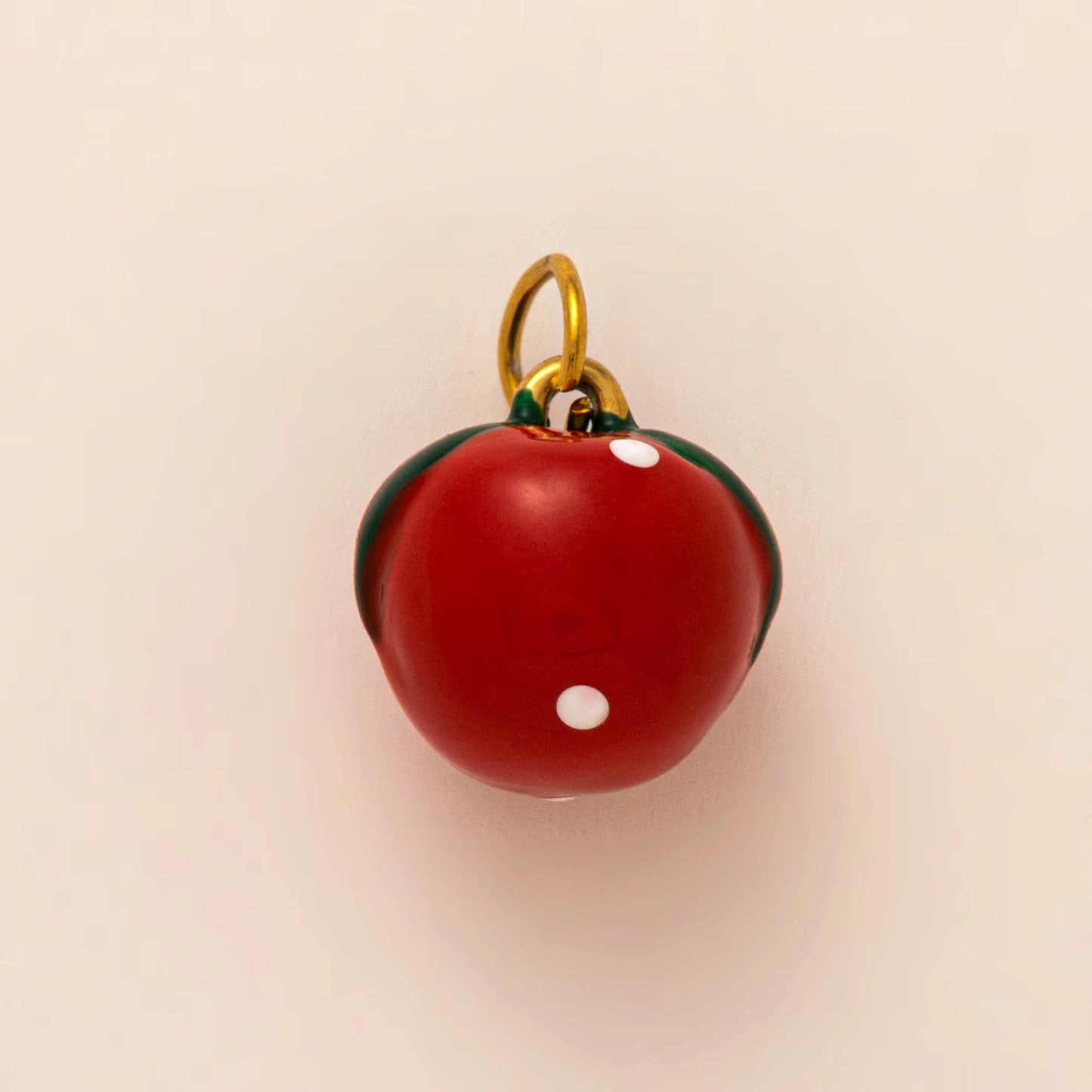 Mushroom Parts Vacuum Plating Gold Color Pendants