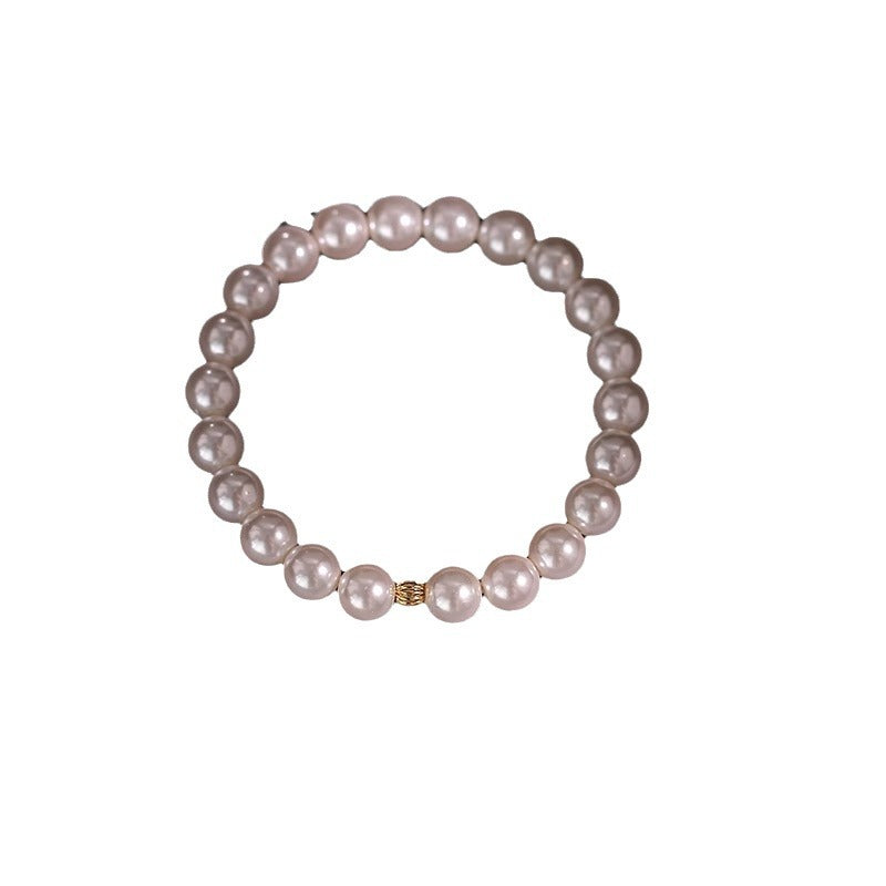 Design Golden Balls Glass Pearl Fashion Bracelets