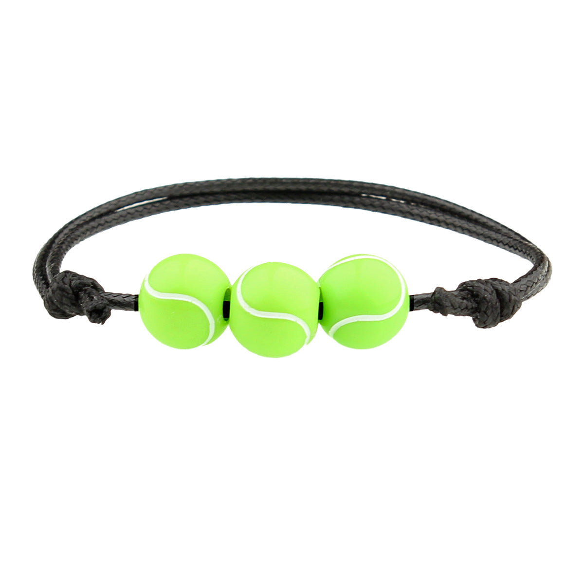 Basketball Baseball Wax Line Woven Softball Bracelets