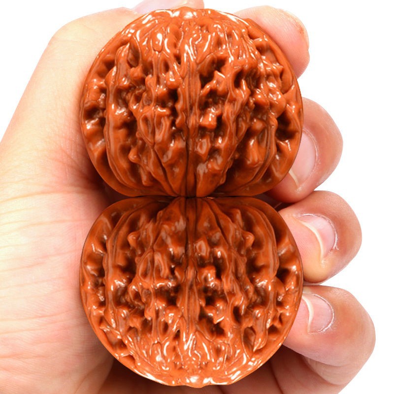 Men's Collection Walnuts Hand Play Kirin Pattern Officer's Walnut Primary Color Bracelet