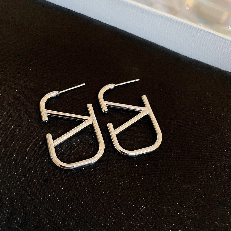 Women's Personality Fashion Trendy Light Luxury High-grade Earrings