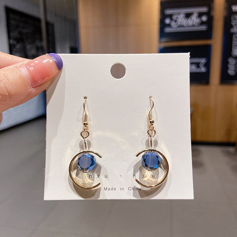 Pearl High-grade Butterfly Ear Clip Fashionable Earrings