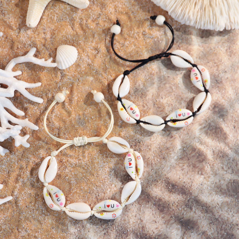 Holiday Ocean Style Cartoon Shell Design Starfish Necklaces