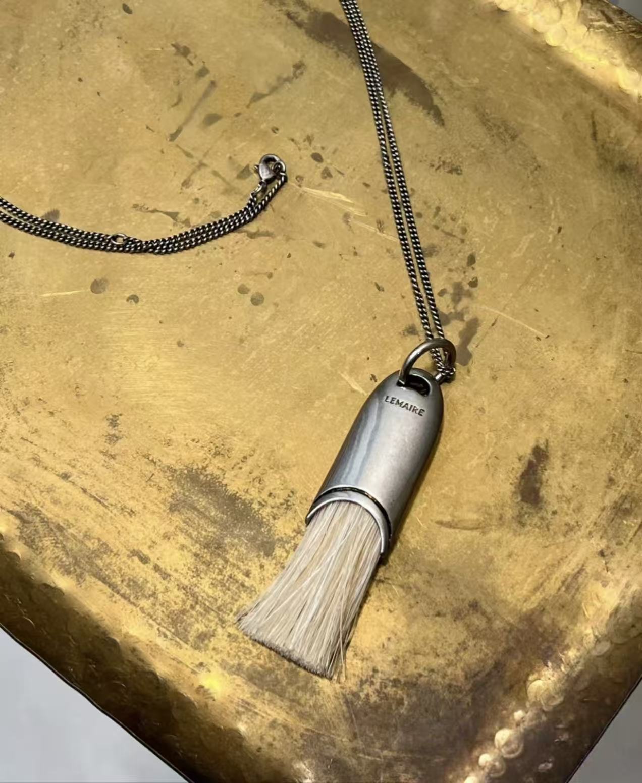 Horse Mane Brush Long Temperamental Tassels Necklaces
