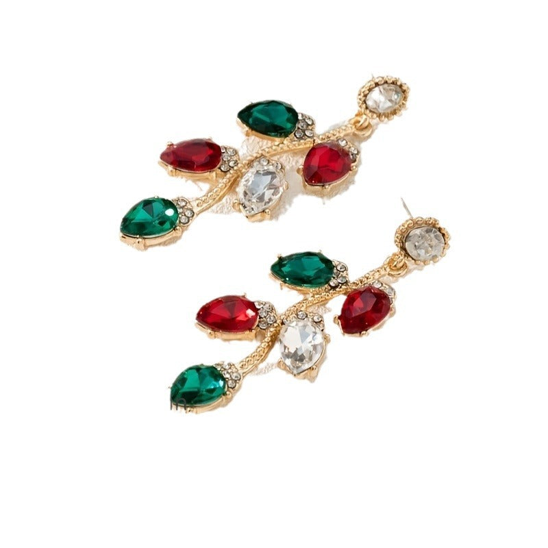Women's Super Fairy Fashion Rhinestone High-grade For Earrings
