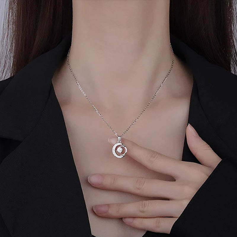 Women's For Affordable Luxury Fashion High-grade Zircon Daily Clavicle Pendants