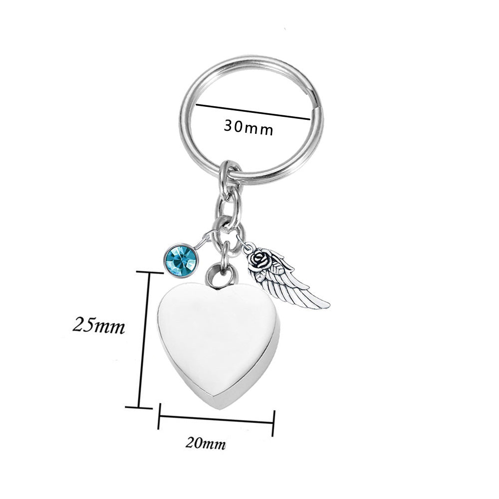Memorial Relatives Pet Heart Shaped Love Necklace