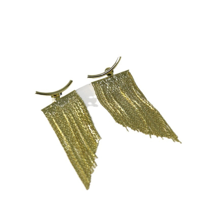 Metallic Tassel Niche Design Front Rear Wear Rings