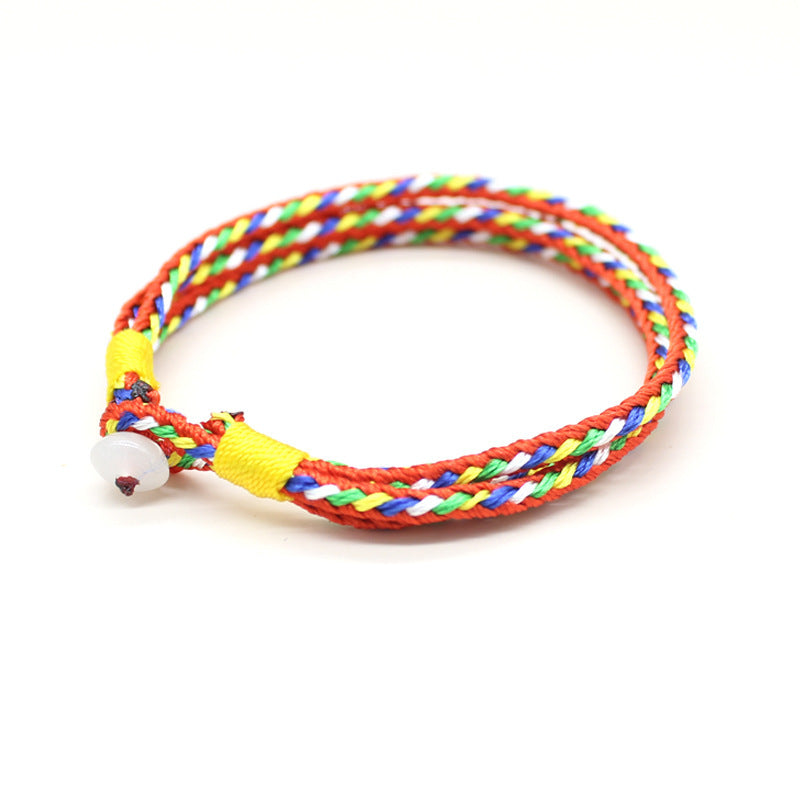 High School Entrance Examination College Small Gift Hand-woven Gold Bracelets