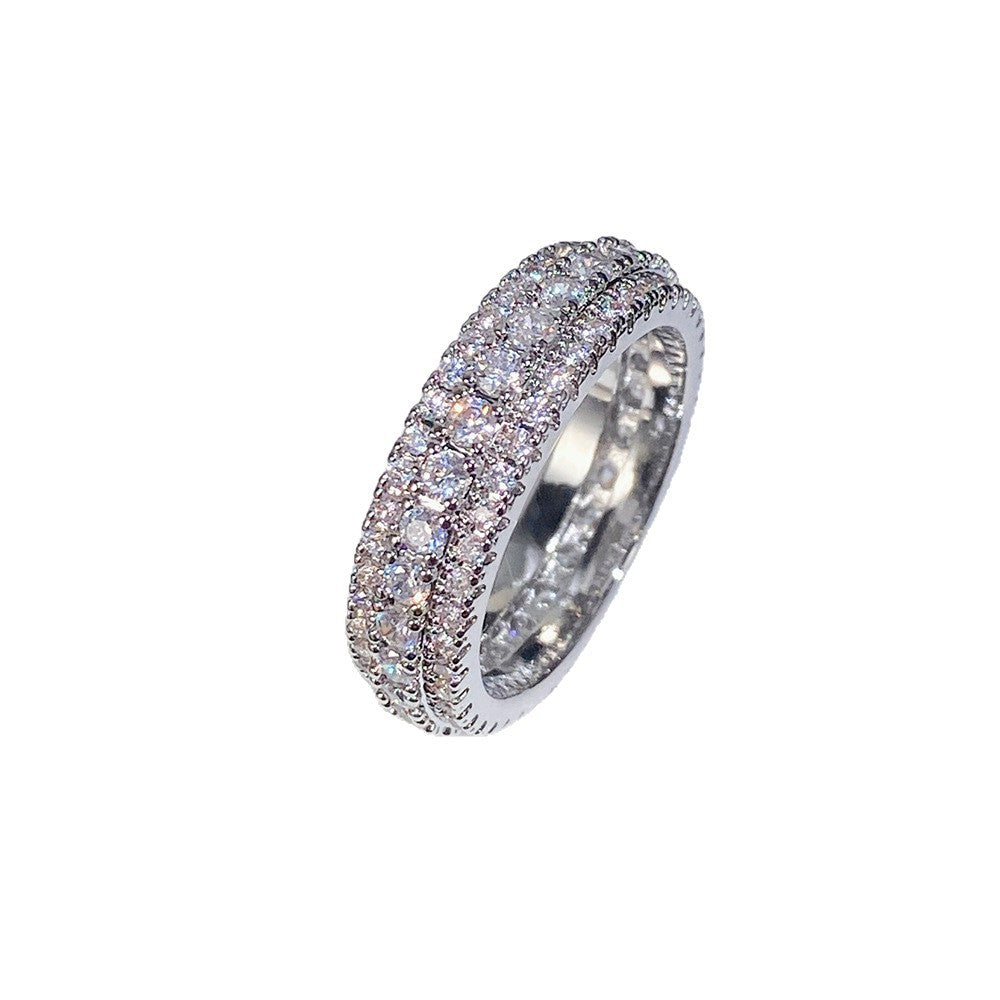 Women's & Men's Luxury Gang Drill Wedding Diamond Personalized Proposal Bracelets