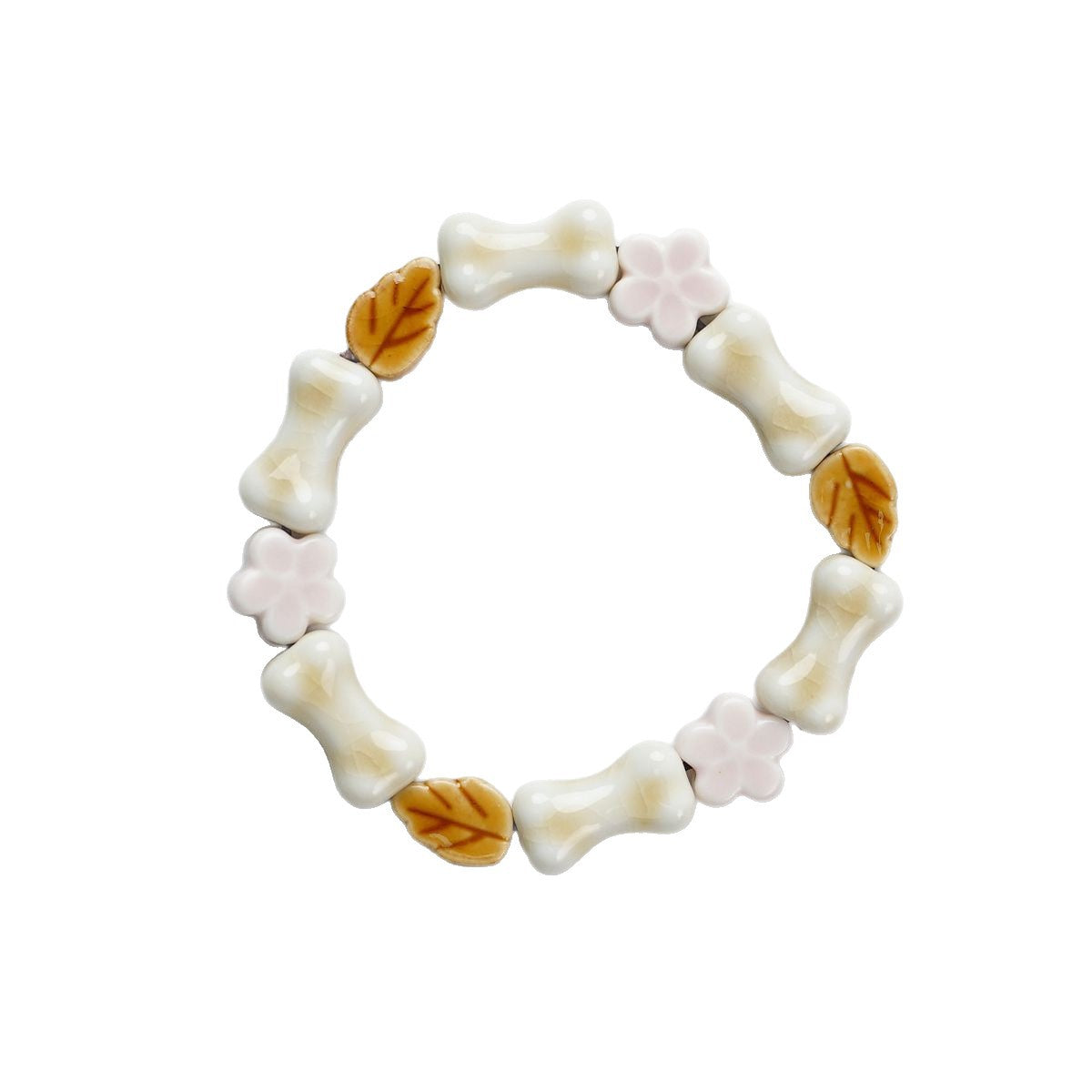 Ceramic Beaded Small Fresh Live Sweet Bracelet