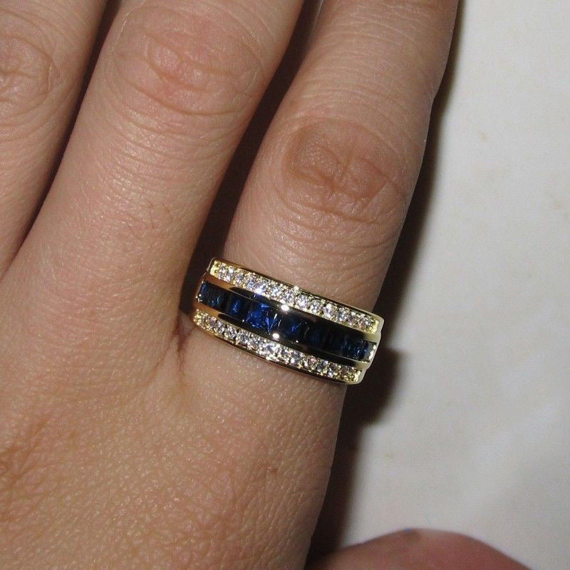 Attractive Graceful Men's Fashion Alloy Engagement Ring