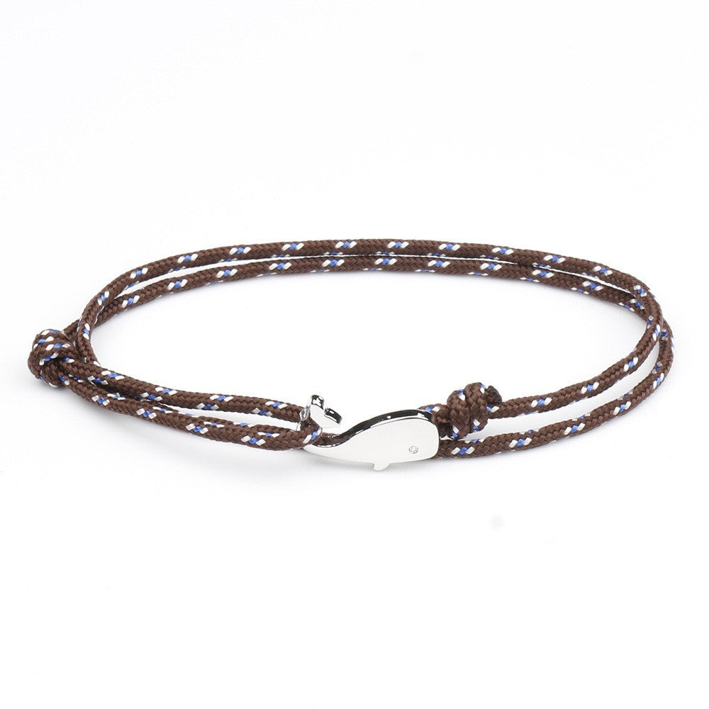 Women's Fashion Style Cute Dancing Whale Dolphin Boat Anchor Bracelets