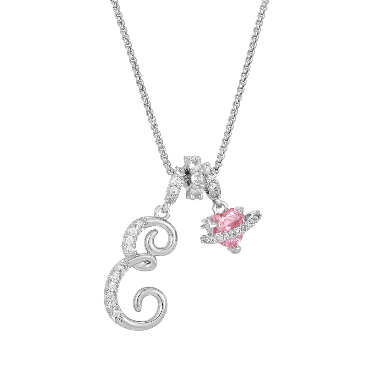 Dopamine English Letter Light Luxury Minority Necklaces