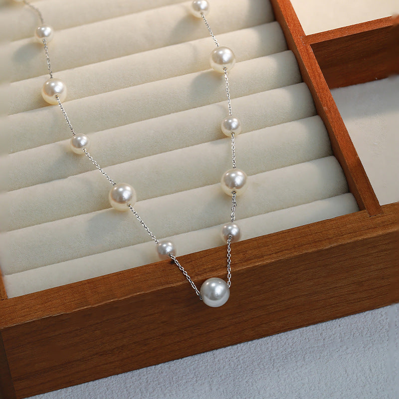 Women's For Light Luxury Minority Cold Wind Clavicle Chain Exquisite Versatile Necklaces
