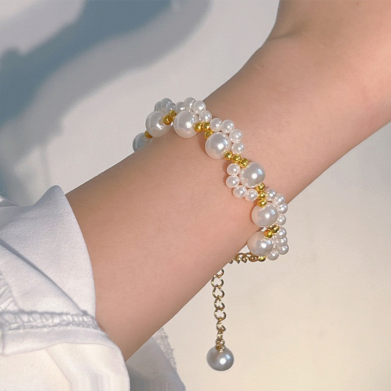 Women's Bow Twin Light Luxury Minority High-grade Exquisite Bracelets