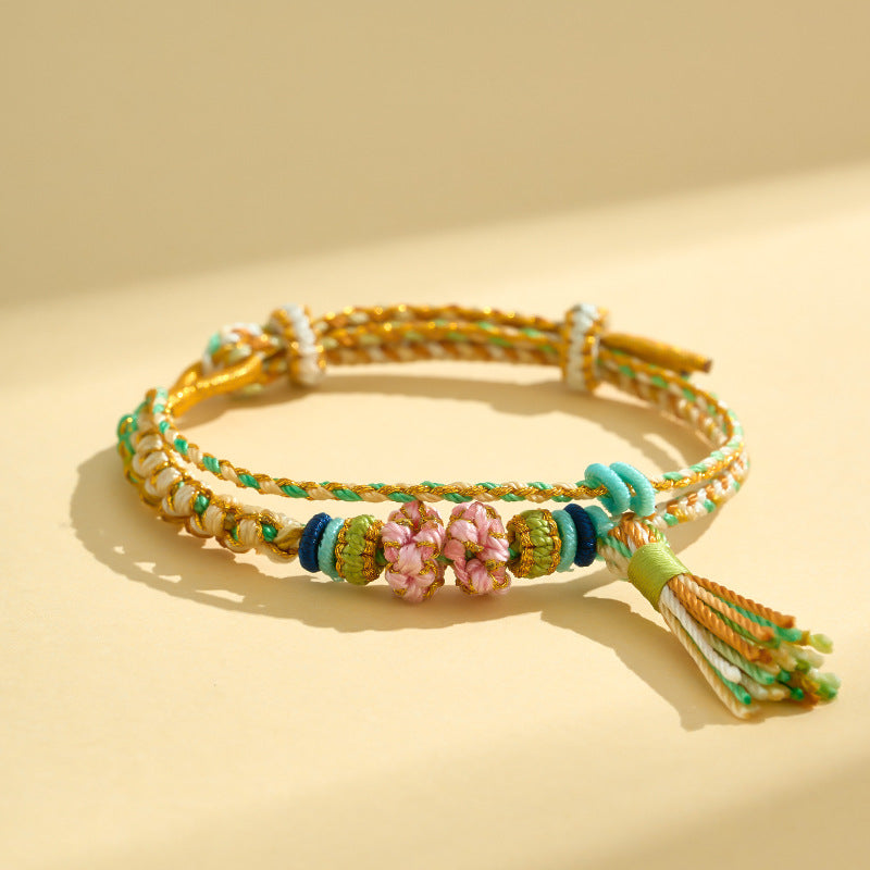 Children's Dragon Boat Festival Colorful Rope Hand-woven Small Bracelets