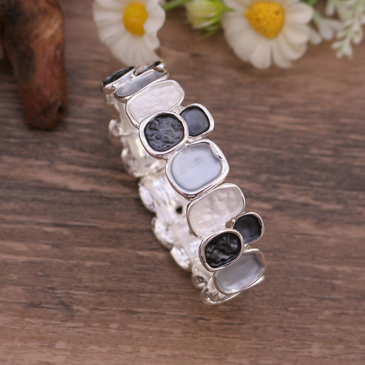 Women's Oil Environmental Protection Alloy Colored Mosaic Bracelets