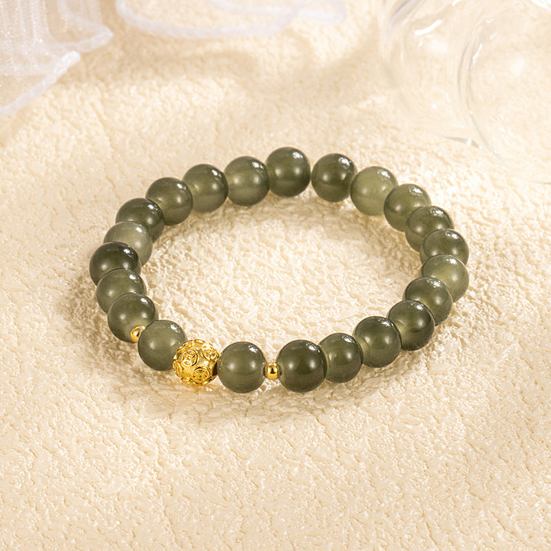 Imitation Jade Diet Balls Artificial Micro Bracelets