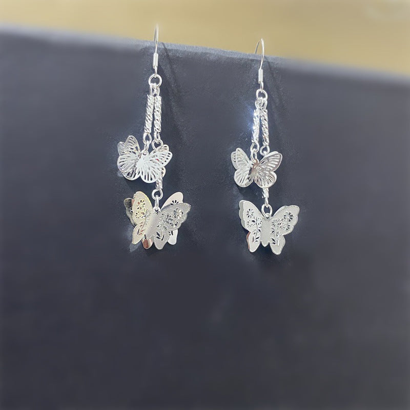 Lightweight Ethnic Style Ear Short Retro Earrings